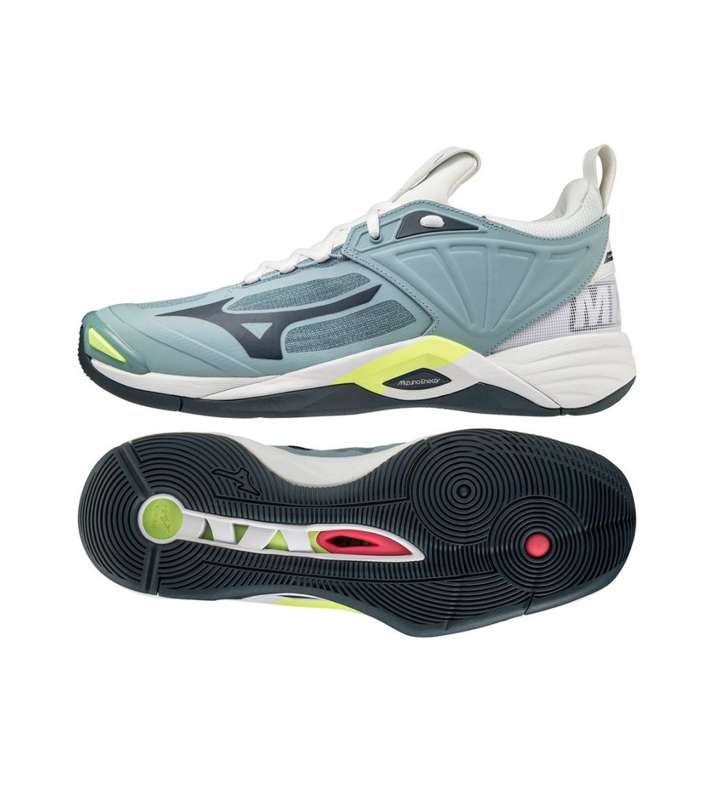 Shoes Mizuno SS22 Wave Momentum 2 M V1GA211238, Tinklinio apranga vyrams, Tinklinio apranga, Mizuno